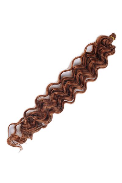 KONAK PERUK Copper Water Wave Hair