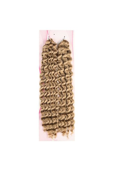 KONAK PERUK Afro Water Wave - Nice Bulk Hair Honey Foam