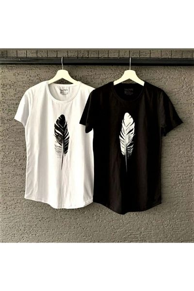 BYCOOLMEN Pack of 2 Women's Printed T-shirt