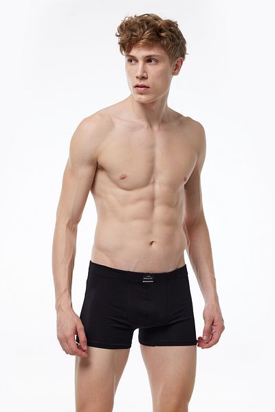 Malabadi Ανδρικό Μαύρο Γκρι Καπνιστό 3 τεμαχίων Cotton Elastane Boxer 3m074