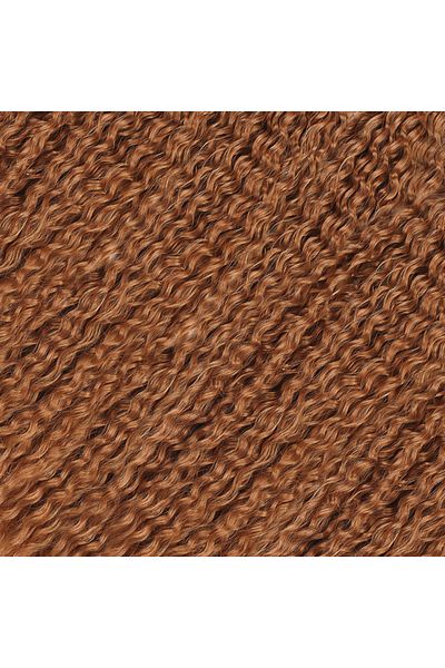 KONAK PERUK Brazilian Afro Wave Hair - Copper Color