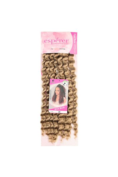 KONAK PERUK Afro Water Wave - Nice Bulk Hair Honey Foam