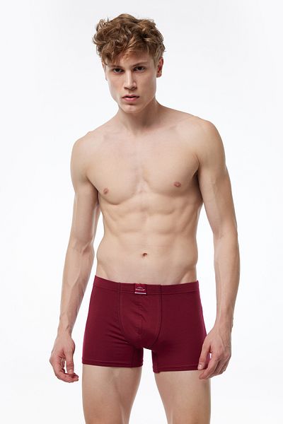 Malabadi Ανδρικό Claret Red 5 Pack Cotton Elastane Boxer 5m074