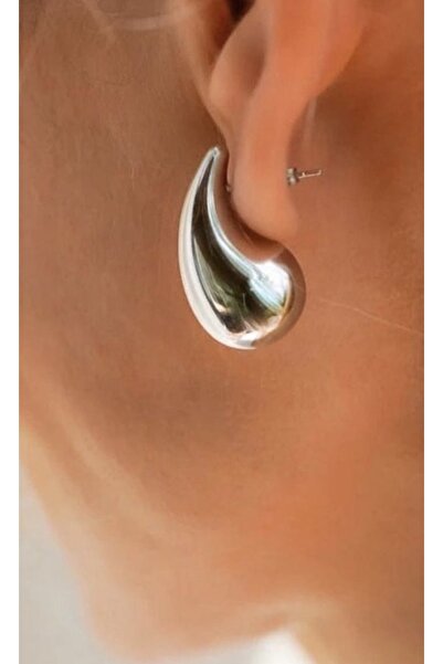 Vi store Gümüş Botte Küpe