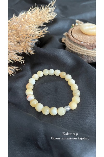 Mistik Tasarım Calcite Natural Stone Bracelet