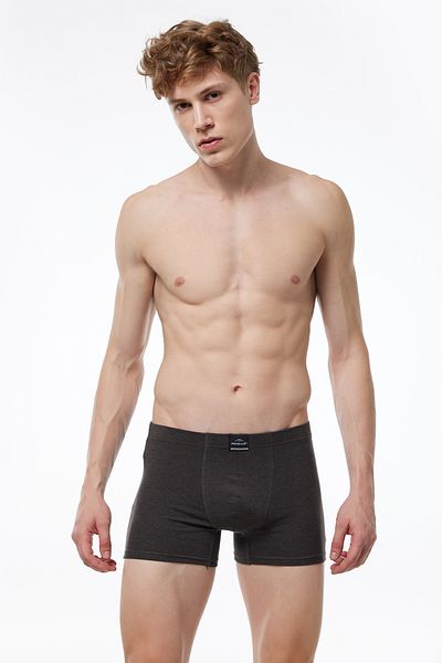 Malabadi Ανδρικό Anthracite White Navy Blue 3 τεμαχίων Cotton Elastane Boxer 3m074