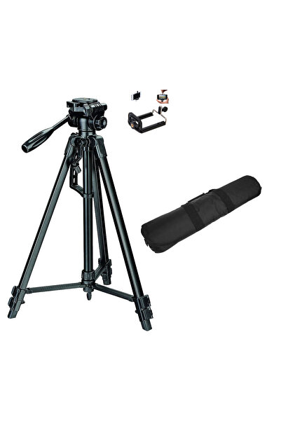 FototekFotograf 157cm Profesyonel Tripod Foto Kamera Tripod Telefon Tutuculu ...