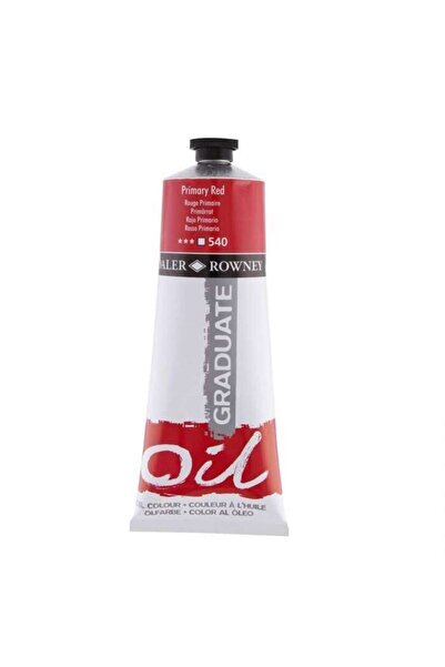 Daler Rowney Graduate Yağlı Boya - Primary Red - 200ml - N.540