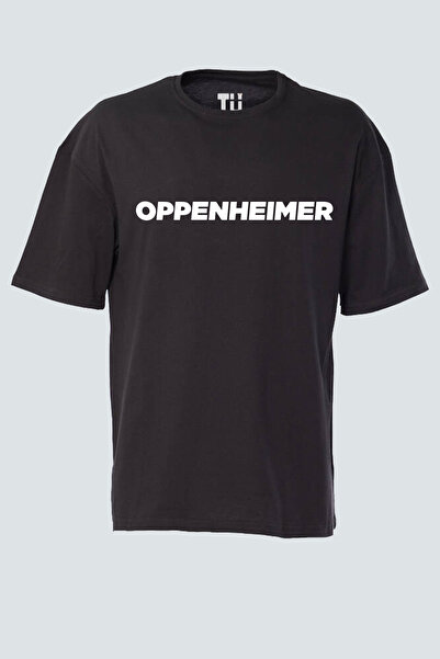 TÜşört Oppenheimer dizajn Pamuk paket okrugla kragna majica