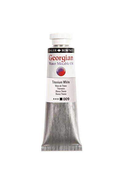 Daler Rowney Dr Georgian Water Mixable Oil Su Bazlı Yağlı B 37ml 009 T. White