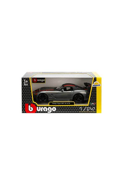 Burago 1:24 Dodge Viper Srt 10 Acr - Gray