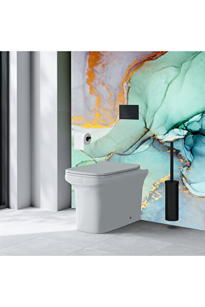 Özbey Reklam غطاء ورق لاصق لمقعد المرحاض والبلاط للحمام (60x200) Kzr114