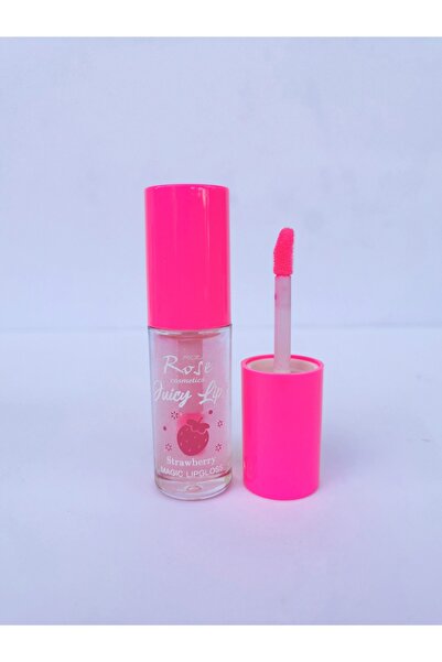 Roesıa Rose Cosmetics Rose Juicy Lips Sihirli, Simli Dudak Parlatıcı
