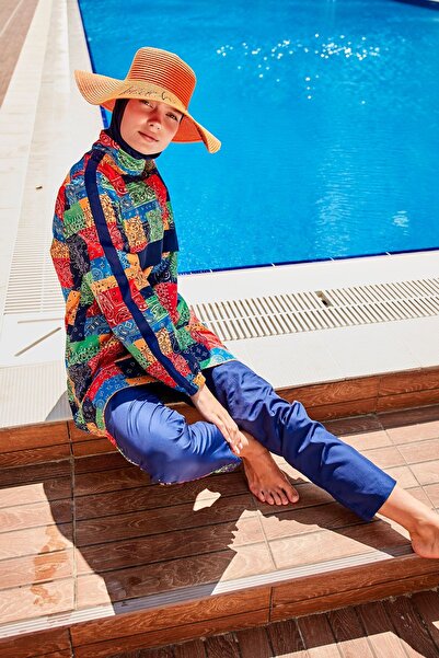 Riva Mera Візерунковий повністю закритий купальник R2320