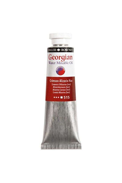 Daler Rowney DR Georgian Water Mixable Yağlı B 37ml 515 Crimson Alizarin Hue