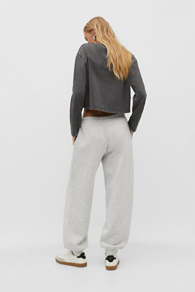 Stradivarius Pamuklu boyfriend jogger pantolon