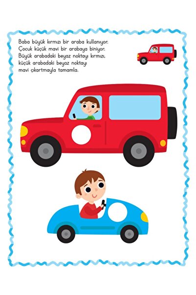 Dikkat Atölyesi Yayınları Zıt Kavramlar - Eğlenceli Öğretici Etkinlikler Serisi