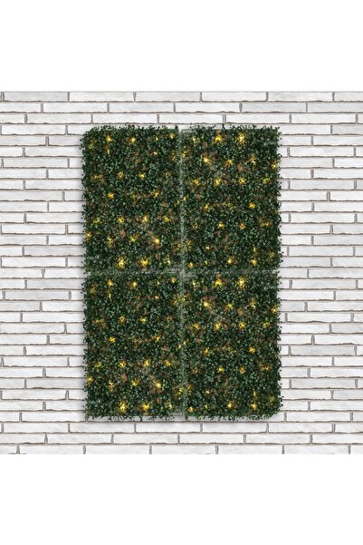 STDEKOR Led Işıklı, Dikey Bahçe Panel Dörtlü 120x80cm