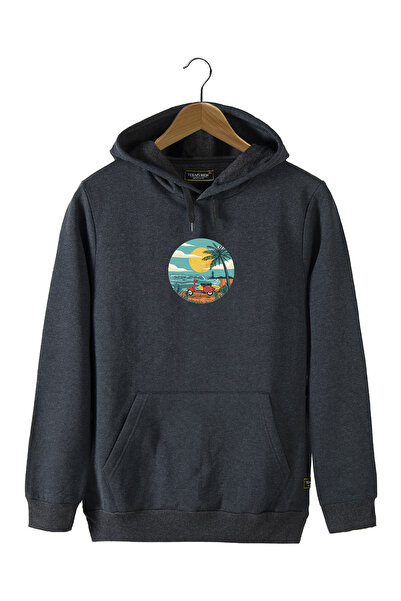 Terapi Men Φούτερ Unisex Smoked Hooded Scooter με στάμπα με λεπτή εφαρμογή κα...