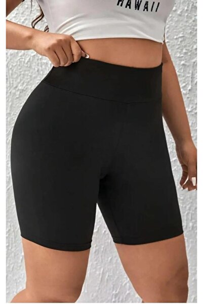 ESPİNA High Waist Recovery Short Shorts Leggings - Women's, Plus Size (Length 53 Cm)