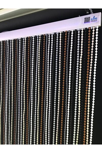 özdeğer home 80x180 Mix 5mm Aralık Zincir Perde Kapı Perdesi Kapı Süsü Sineklik Perde