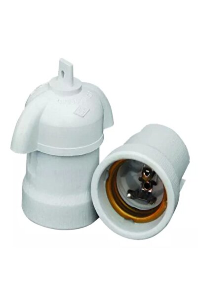 özbal elektrik E27 Porselen Yağmur Duy 10'lu Paket