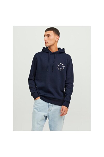 Jack & Jones JACK&JONES JJWARRIOR СУИТШЪР ТЪМНОСИН