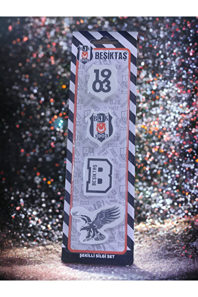 Beşiktaş TARAFTAR 4 LÜ SİLGİ SETİ BEŞİKTAŞ ÜRÜN