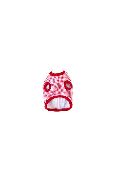 atelyu cat dog clothes dress with bow tie checked tshirt smokkin tshirt
