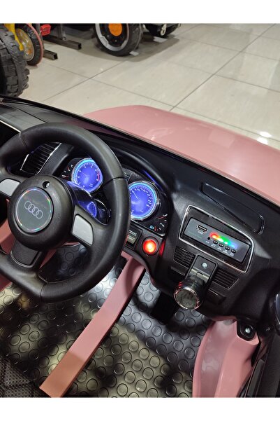 Kral Moda Bebekler Audi Q-suv 12 Volt Kumandalıcep Tel Android Ios Kumanda Etme