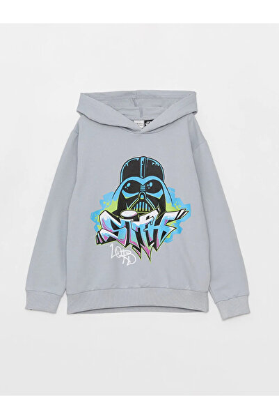 LC Waikiki Hanorac cu mânecă lungă pentru băieți LCW Kids cu glugă Star Wars ...
