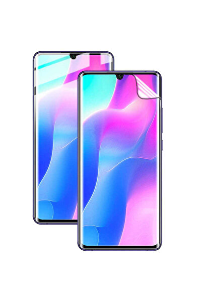 ZM STORE Xiaomi Mi Note 10 Lite Süper Pet Ekran Koruyucu Jelatin Siyah
