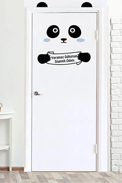 efekt reklam Yaramaz Oğlumun Dağınık Odası Sticker Çocuk -Bebek Odası Yapışka...