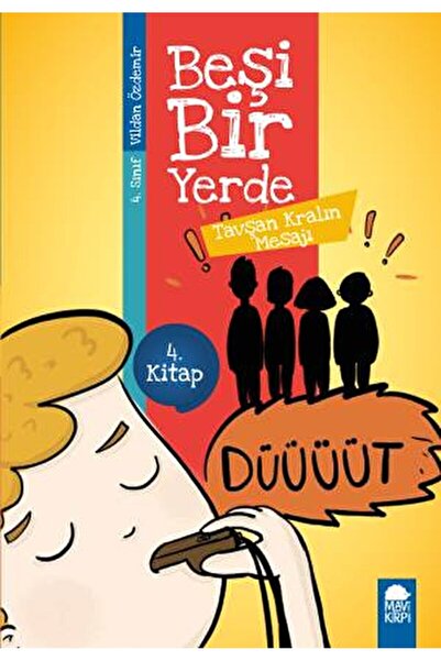 Mavi Kirpi Yayınları Tavşan Kralın Mesajı - Beşi Bir Yerde 4. Kitap (4. Sınıf...