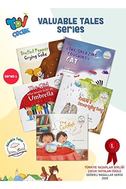 Türkiye Diyanet Vakfı Yayınları حكايات قيمة 1 سلسلة 5 كتب / Ayşe Gül Gürbüz /...