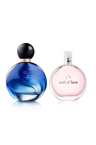 AVON Far Away Beyond The Moon ve Wish Of Love Kadın Parfüm 50 ML