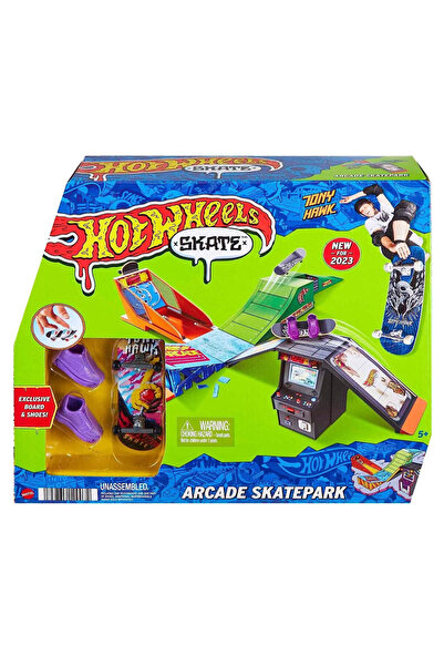 HOT WHEELS Skate Parmak Kaykay Macerasına Başlangıç Setleri HGT91-HMJ98