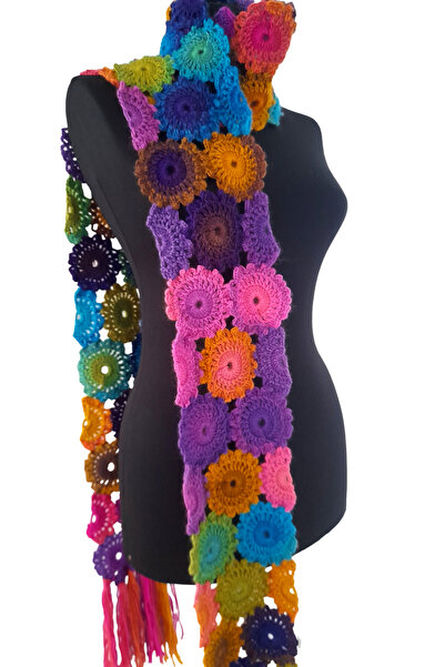 bi ters bi düz Bitersbidüz Elörgüsü Motif Atkı