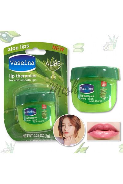 vaseina DLEK STORE Vaseina Lip Cream Lip Therapies Aloe Vera Lip Balm (7g)