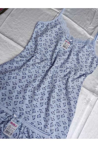 JENİKA Set de 2 pantaloni și chiloți cu curele de frânghie pentru femei
