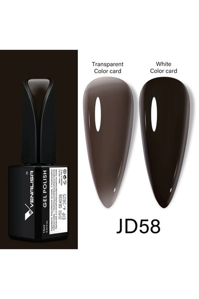 Venalisa 15 Ml Uv Led Kalıcı Oje Transparan Seri Jd58