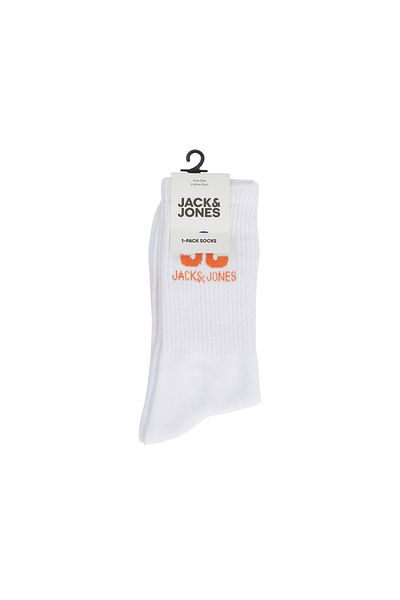Jack & Jones Оранжеви мъжки чорапи 12240976_JACJJ ТЕНИС ЧОРАП С ЛОГО