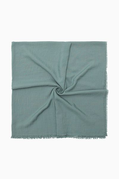 FİVESCARF Maxi βαμβακερό κασκόλ Çağla Green