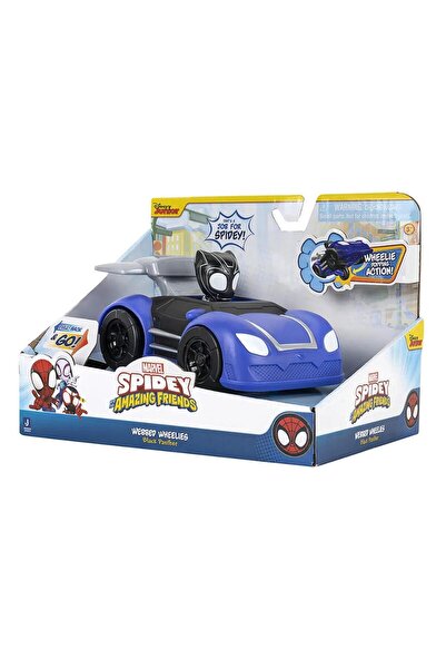 Marvel Spider-Man سبايدي سحب قطرة السيارة PDY03000-2 - النمر الأسود