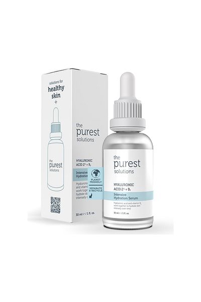 The Purest Solutions Intensive Moisturizing and Plumping Skin Care Serum (Hyaluronic Acid 2% + B5)