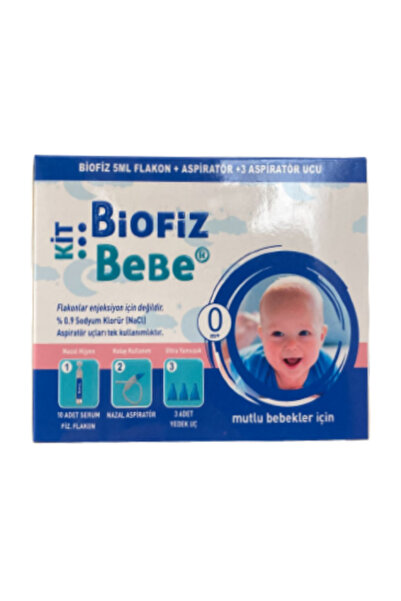 Biofiz Bebe Kit Biofiz 10 Adet 5ML Flakon + Aspiratör + 3 Aspiratör Ucu