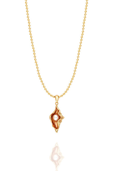 SHELL PEARL NECKLACE