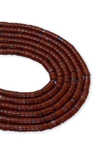 Dünya Doğal Taş 4x2 MM Piatra de jasp roșu