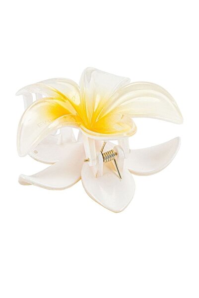 hbtasarim Квітка лотоса блискуча акрилова жіноча застібка-клямка 9 см