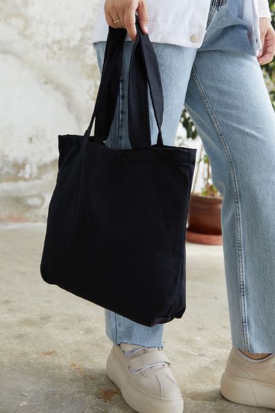 InStyle Rasia Gabardine Bag - Black